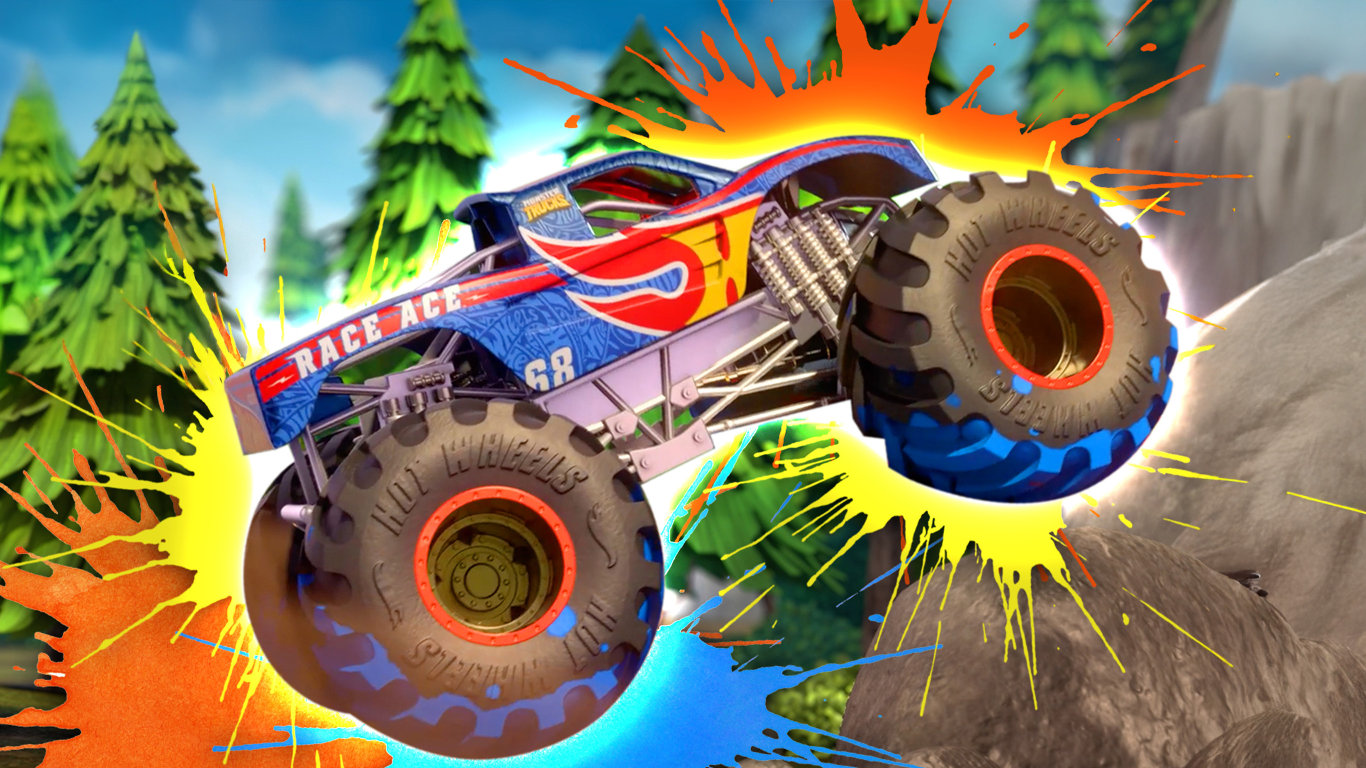 Hot Wheels Monster Truck: Camp Crush